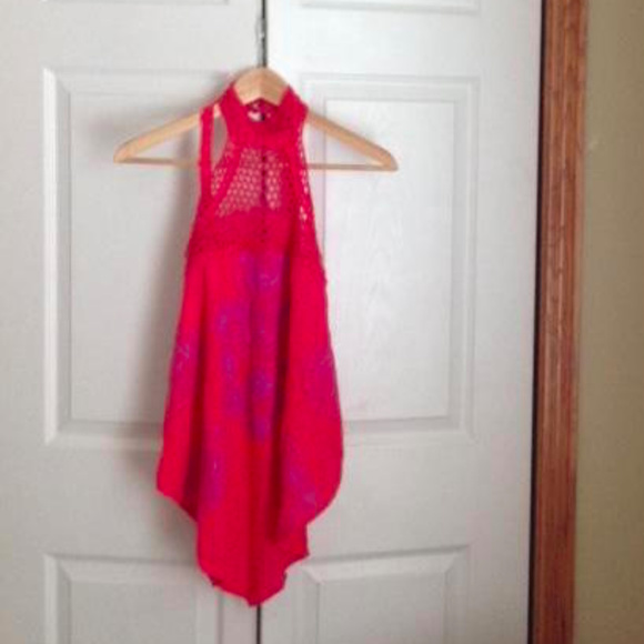 Free People Poppy Patterned Mandolin Tank - Picture 4 of 5